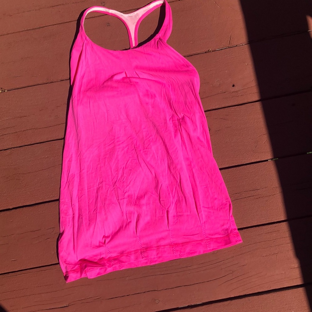 LULULEMON PRACTICE FREELY TANK TOP, SIZE 8